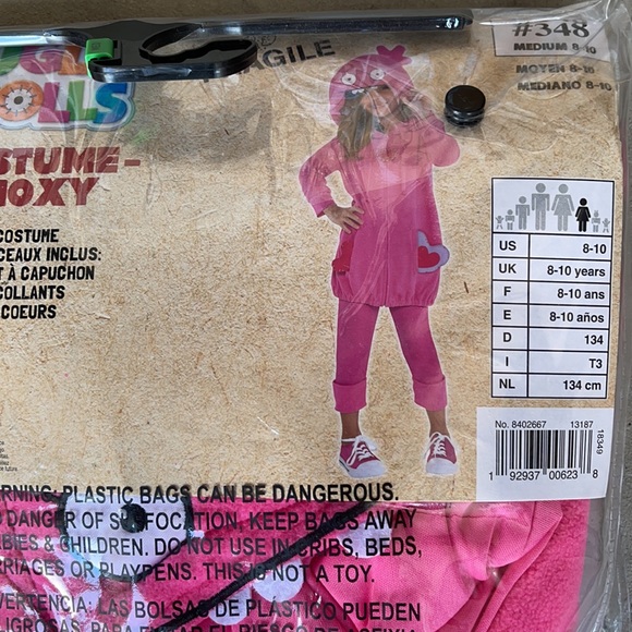 Ugly Dolls: Moxy Children’s Costume! New! - Picture 11 of 11